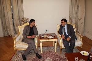 وفد الجمعية بضيافة سعادة السفير العراقي في برلين 2013