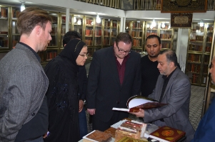 زيارة قسم المخطوطات الاسلامية مكتبة امير المؤمنين عليه السلام_10