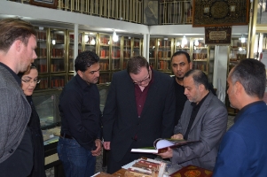 زيارة قسم المخطوطات الاسلامية مكتبة امير المؤمنين عليه السلام_3